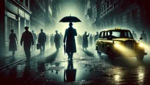 Überfüllte Straße