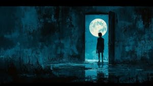 Schatten an der Wand