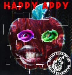 Grobe Entwürfe von Happy Appy.
