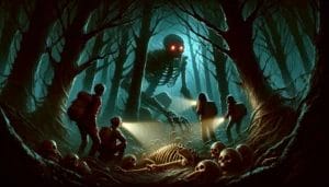 Es kommt aus dem Wald