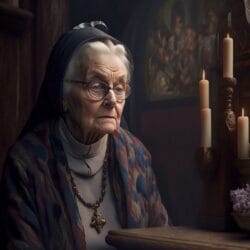 Meine Großmutter war eine sehr religiöse Dame