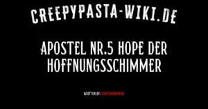 Apostel Nr.5 Hope der Hoffnungsschimmer