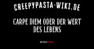 Carpe Diem oder der Wert des Lebens