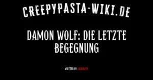 Damon Wolf: Die letzte Begegnung