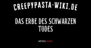 Das Erbe des schwarzen Todes