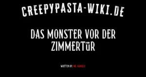 Das Monster vor der Zimmertür