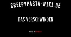 Das Verschwinden