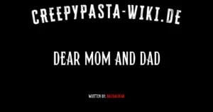 Dear Mom and Dad