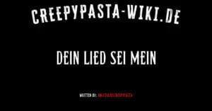 Dein Lied sei mein