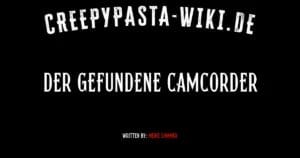 Der gefundene Camcorder