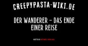 Der Wanderer – Das Ende einer Reise