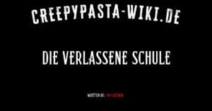 Die verlassene Schule