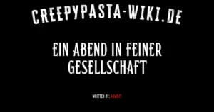 Ein Abend in feiner Gesellschaft