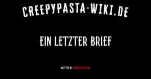 Ein letzter Brief