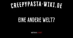 Eine andere Welt?