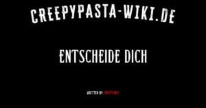 Entscheide dich