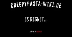 Es regnet…