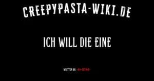 Ich will die Eine