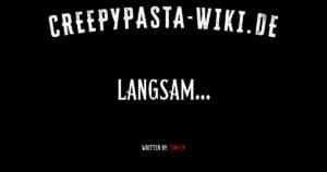 Langsam…