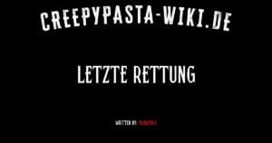 Letzte Rettung