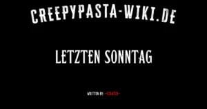 Letzten Sonntag