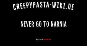 Never go to Narnia