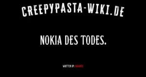 Nokia des Todes.