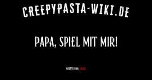 Papa, spiel mit mir!