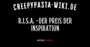 R.I.S.A. -Der Preis der Inspiration