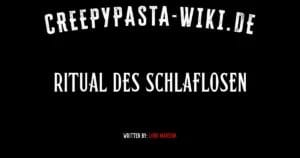 Ritual des Schlaflosen