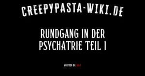 Rundgang in der Psychatrie Teil 1