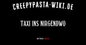 Taxi ins Nirgendwo