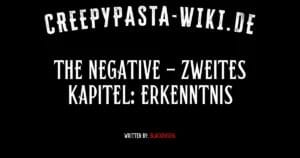 The Negative – Zweites Kapitel: Erkenntnis