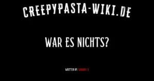 War es Nichts?