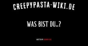 Was bist du..?