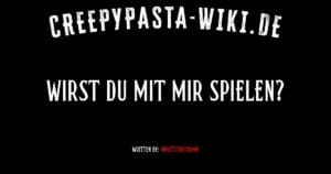 Wirst du mit mir spielen?