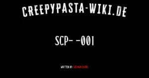 SCP- -001